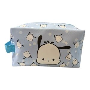 Pochacco Blue Cosmetic Bag – Cute Sanrio Character – 8.5” x 4.5”